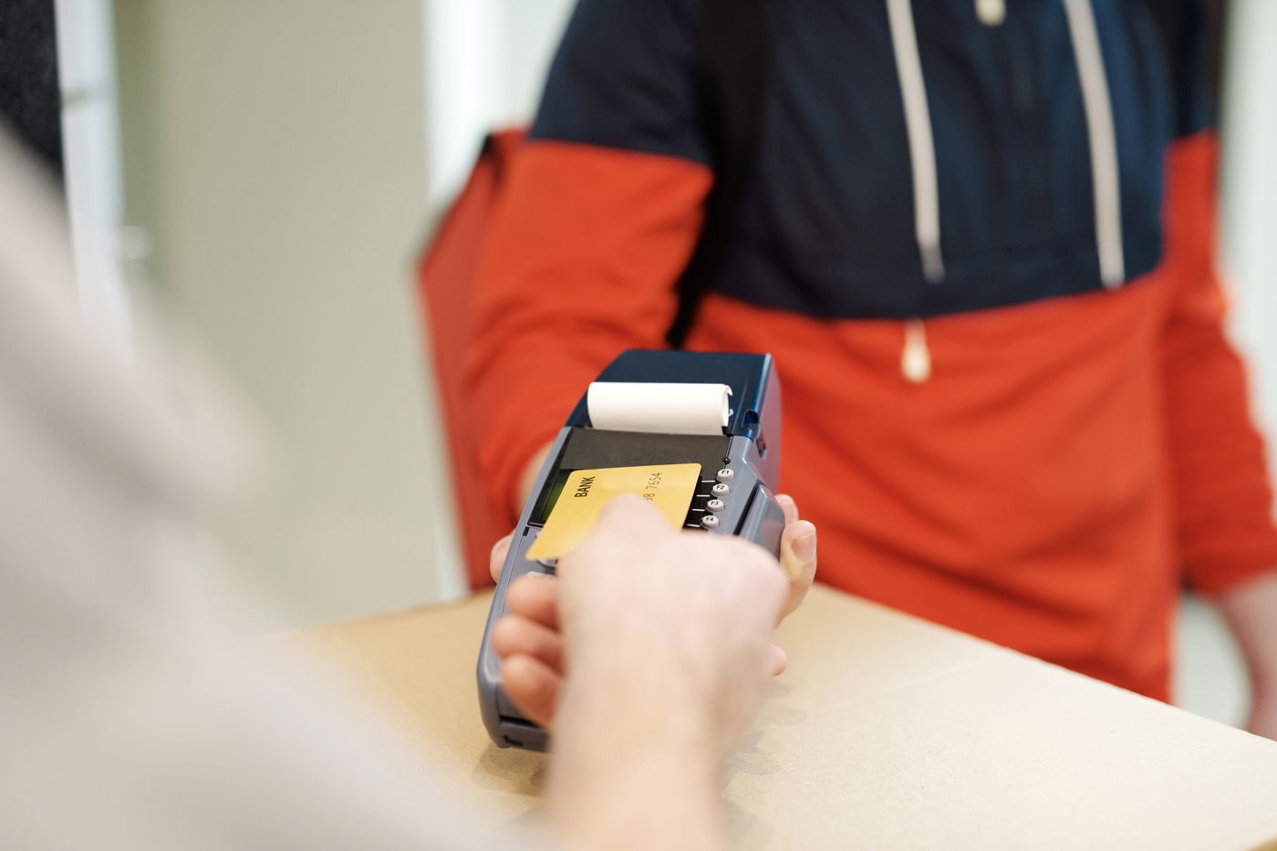 Contactless card payment using a digital terminal