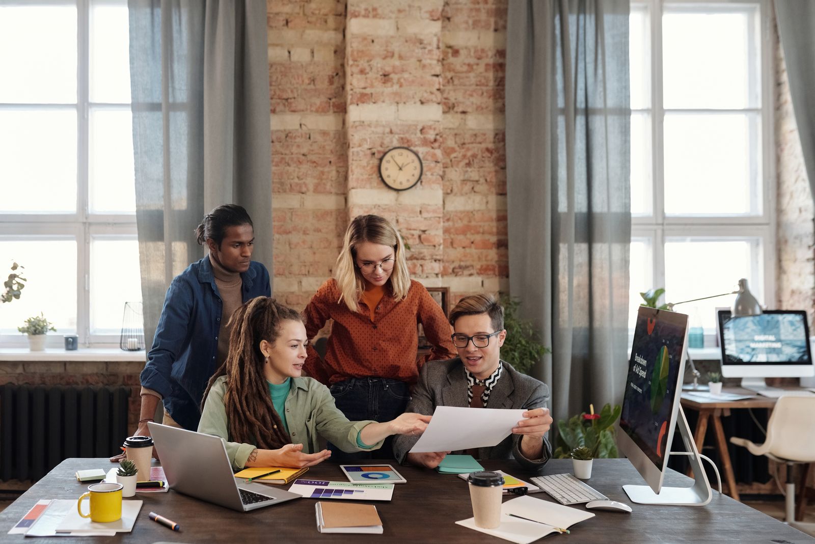 Collaborative research and marketing team